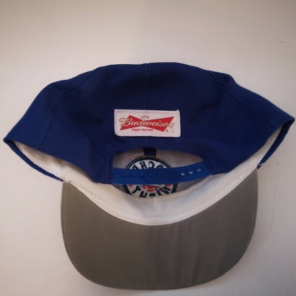Budweiser Hockey Night in Canada Navy & Grey Baseball Hat - Picture 5 of 5